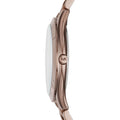Michael Kors Runway Quartz Brown Dial Brown Steel Strap Watch For Women - MK3418