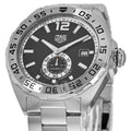 Tag Heuer Formula 1 Automatic Black Dial Silver Steel Strap Watch for Men - WAZ2012.BA0842