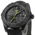 Tag Heuer Aquaracer Calibre 5 Black NATO Strap Carbon Dial Watch for Men - WBD218B.FC6446