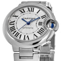 Cartier Ballon Bleu De Cartier Silver Dial Silver Steel Strap Watch for Women - WSBB0044