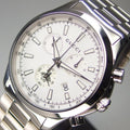 Gucci G Timeless Chronograph White Dial Silver Steel Strap Watch For Men - YA126472