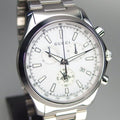 Gucci G Timeless Chronograph White Dial Silver Steel Strap Watch For Men - YA126472