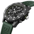 Breitling Endurance Pro Black Dial Green Rubber Strap Watch for Men - X82310D31B1S1