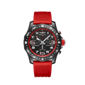 Breitling Endurance Pro Black Dial Red Rubber Strap Watch for Men - X82310D91B1S1