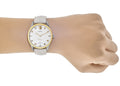 Gucci G Timeless Automatic Silver Dial Beige Leather Strap Watch For Men - YA126348