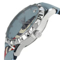 Gucci G Timeless Quartz Blue Dial Blue Leather Strap Watch For Men - YA1264080