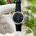 Tissot Le Locle Automatic Lady Black Dial Black Leather Strap Watch for Women - T41.1.123.57
