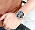 Guess Continental Multifunction Black Dial Brown Leather Strap Watch for Men - GW0262G1