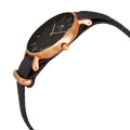 Daniel Wellington Petite Cornwall Black Dial Black Nylon Strap Watch for Women - DW00100247