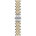 Tissot T Classic Tradition White Dial Two Tone Mesh Bracelet Watch for Women - T063.210.22.037.00