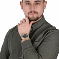 Guess Zeus Chronograph Diamonds Black Dial Black Silicone Strap Watch For Men - GW0208G2