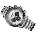 Hugo Boss Ikon White Dial Silver Steel Strap Watch for Men - 1512964