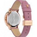 Versace Virtus Quartz Grey Dial Pink Leather Strap Watch for Women - VEHC00319