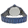 Movado Series 800 Black Dial Blue Ion Plated Steel Strap Watch for Men - 2600139