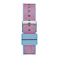 Guess Fusion Chronograph Pink Dial Pink Leather Strap Watch for Women - GW0553L5