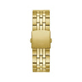 Guess Odyssey Multifunction Black Dial Gold Steel Strap Watch For Men - W1107G4